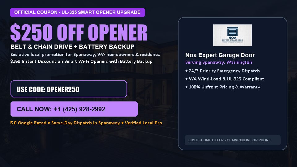 Noa Expert Garage Door $250 OFF Premium LiftMaster Opener Installation