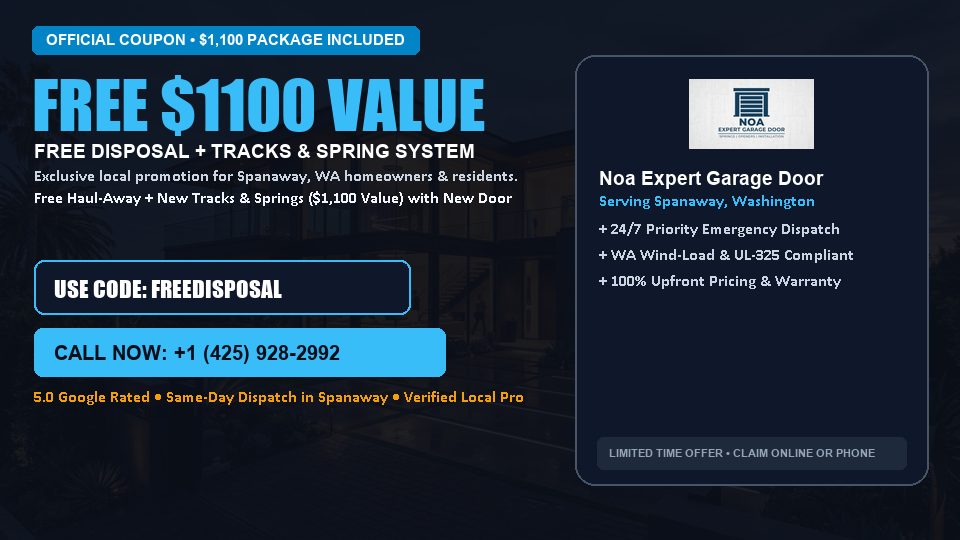Noa Expert Garage Door FREE Haul-Away & Heavy-Duty Tracks with New Door